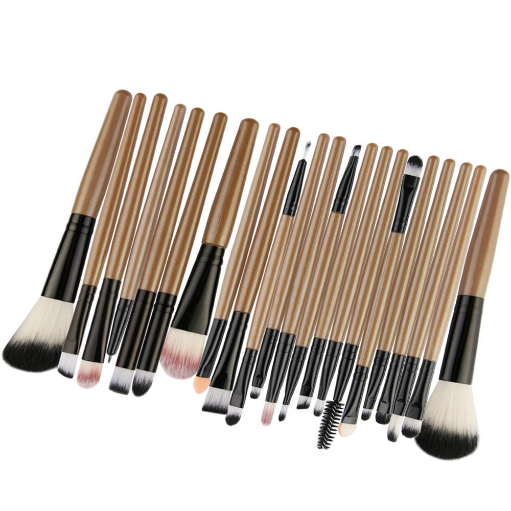 New 22pcs Cosmetic Makeup Brush Blusher Eye Shadow Brushes Set Kit