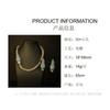 Snake Shaped Full Necklace Punk Hip Hop Style Unisex Jewelry