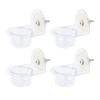 Bird Bowl Training Cup Feeding Bowl Parrots Cage Toy for Cockatiels Budgies Parrots Gym Toy Feeding Cup