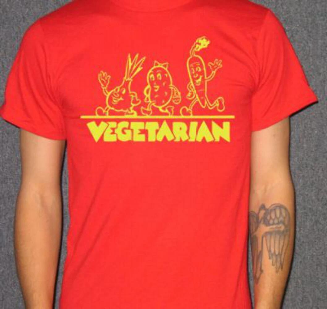 Vegetarian Vegan Healthy Eating PETA Food Lover T-Shirt 2XL