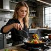 Silicone Spatula High Heat Resistant Cooking Spatula with Anti-Slip Handle for Non-Stick Pans Kitchen Utensils for Egg Pancake Fish Burger