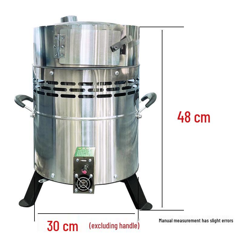 Portable Stainless Steel Smokeless Wood Gasifier Stove for Outdoor, Camping, and Household Heating