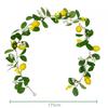 Lemon Rattan Fake Plant For Wedding Party Decorations