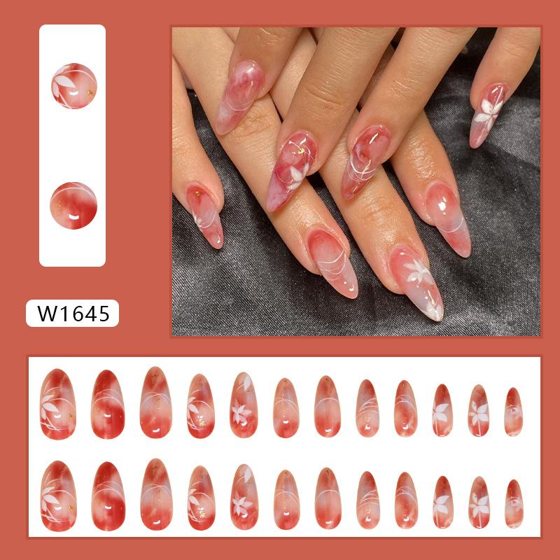 

Красный кленовый лист накладной ноготь износная линия для ногтей съемная накладка на ноготь накладка для ногтей размазанная накладка на ноготь