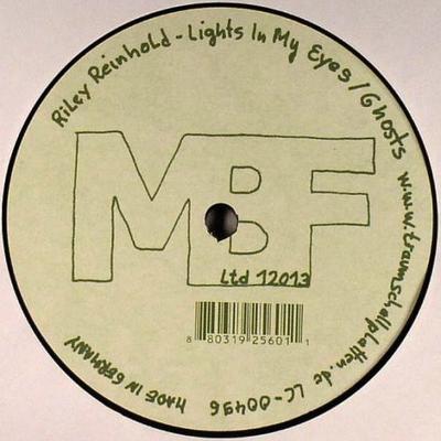 12-Zoll Schallplatte RILEY REINHOLD - Lights In My Eyes / Ghosts MBFLTD12013 My Best Friend 2007 Deutschland Dance & Electronica Gebraucht