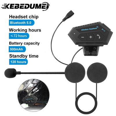 Motorradhelm Headset Bluetooth Drahtlos Freisprechanlage Stereo Geräuschunterdrückung Wasserdicht Musikplayer Lautsprecher Kopfhörer