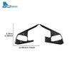 For Chevrolet Corvette C8 2024 2025 Car Steering Wheel Button Cover Dry Carbon Interior Accessories Trim Real Hard Carbon Fiber
