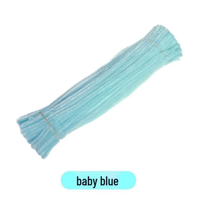 Buntes Chenilledraht DIY-Set: Verschlüsselte, veränderbare Pfeifenreiniger für pädagogische Kinderprojekte