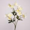 Artificial Flower 25" Fake Flower Bouquet 3 Stem Faux Floral Branch for Home Wedding Party Centerpiece Dining Table Vase Decor