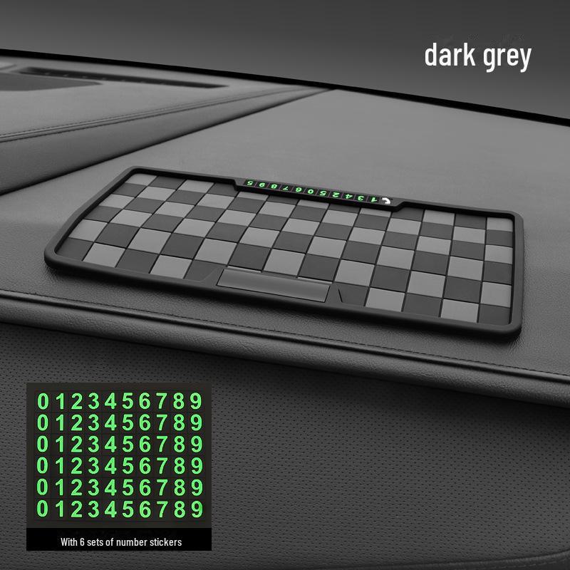 Anti-Slip Car Storage Mat for Mercedes-Benz C200L, E300L, GLC260L with Dashboard Perfume Holder