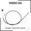 Mower Throttle Cable Spare Parts 055-8020-00 High Performance Garden Portable Yard Direct Replaces