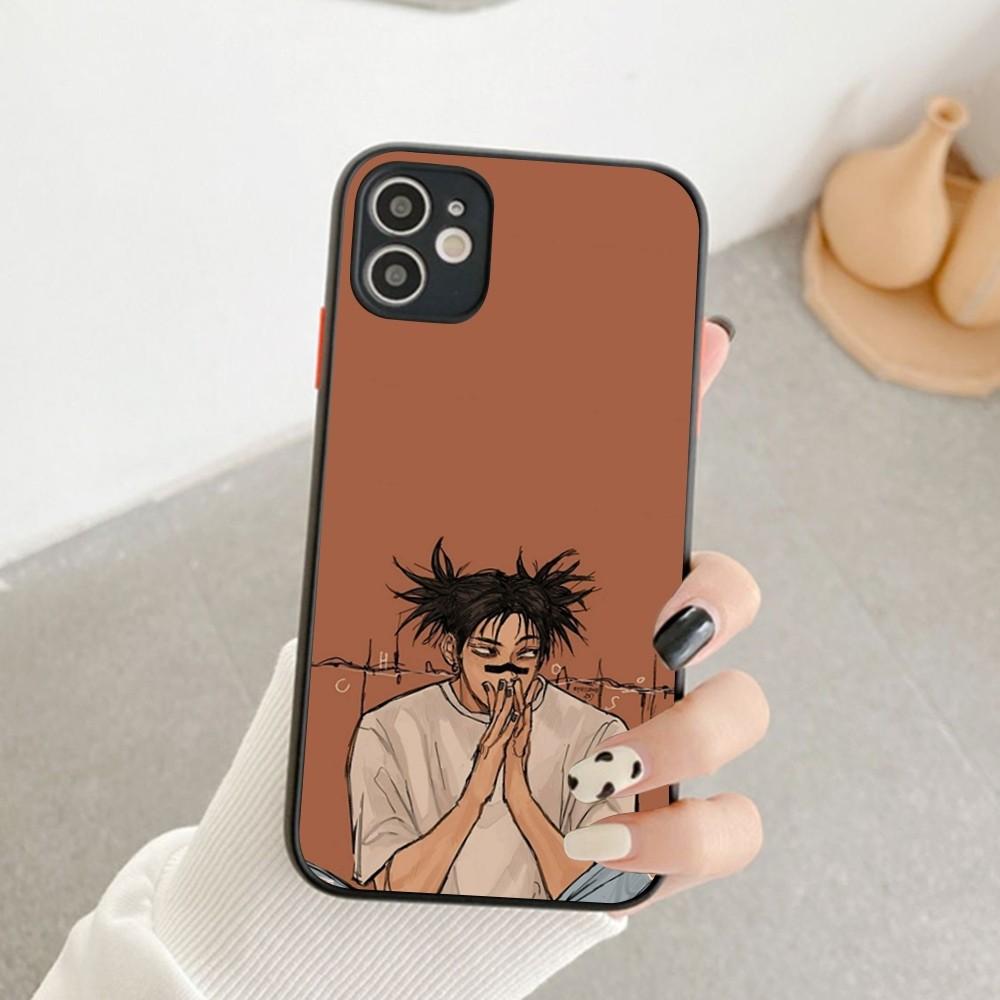 Choso J-Jujutsu-Kaisen Phone Case For IPhone 14 X XR XS 7 8 Plus 11 12 13 Pro MAX 13mini Matte Shockproof Case