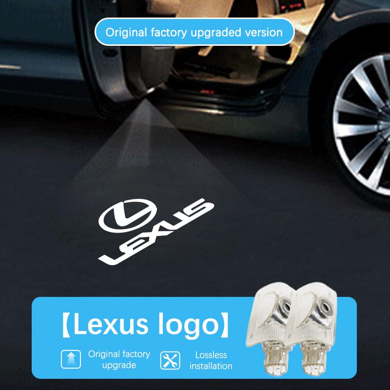 

LED Projector Lamp Car Door Welcome Ghost Shadow Lights For Lexus RX ES GX LS LX IS GS RC UX ES200 ES250 ES260 ES300 RX300 RX270 2PCS