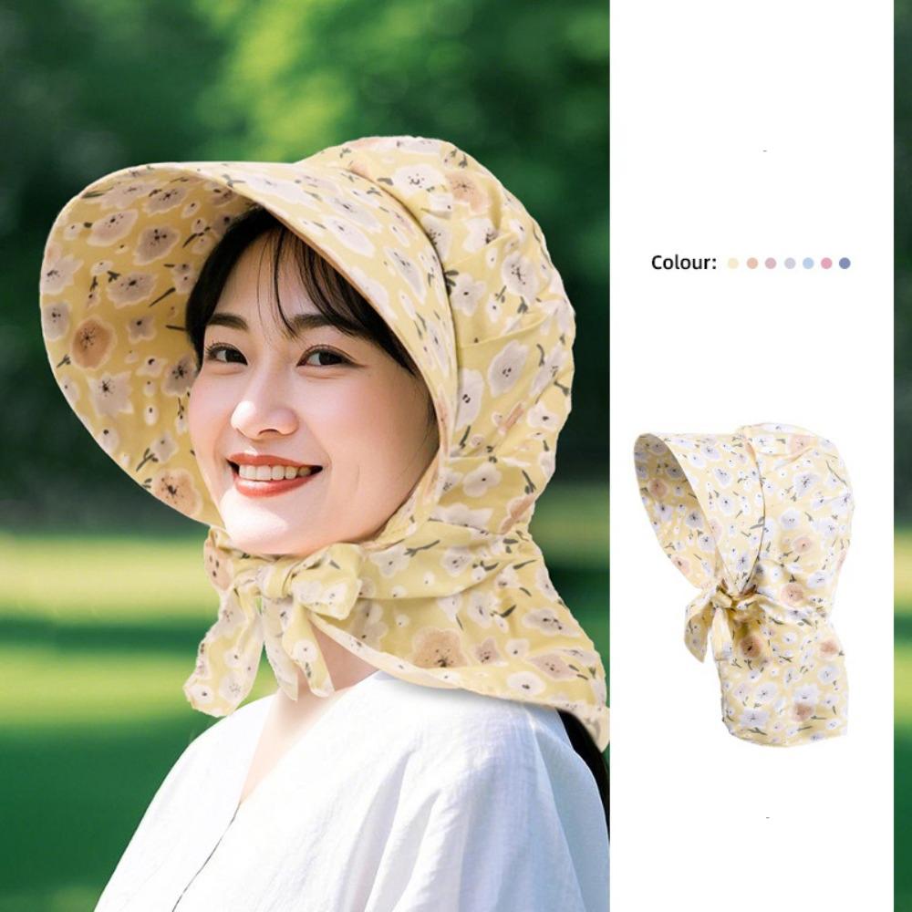 

Neck Protection Bucket Hat Dustproof Sunscreen Hat New Fishing Cap Outdoor Sports 7