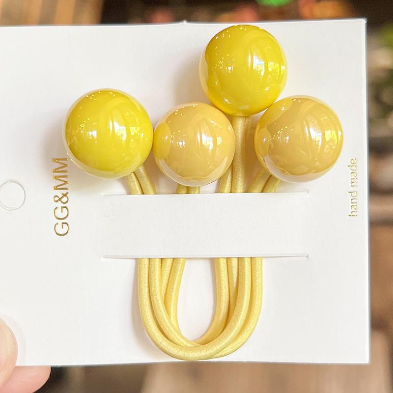Kristallkaninchen Doppelköpfiges Gummiband Kinderwickel Langes Haarseil Koreanische Version Funkelndes elastisches hochwertiges Kopfseil