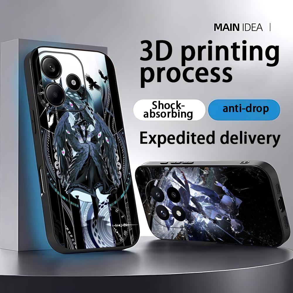 Lord of Mysteries Phone Case For Xiaomi Redmi Note 14 13 12 11 Pro Plus S 5G 4G Soft Black Phone Cover