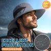 Anti-UV Fisherman's Hat Breathable Mountaineering Cap Casual Warehouse Hat  Outdoor