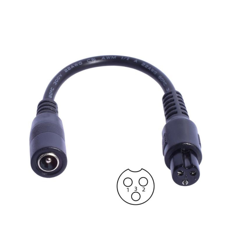 Universal 5.5x2.1mm Female Adapter Cable 22AWG DC5521 Convert To Multiple Plugs Including C13 M16/12 for Electronics