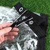 Tarpaulin With Zipper Garden Succulent Shed Rainproof Cover Pergola Terrace Waterproof Canopy Balkon Clear Tarp Camping Canvas