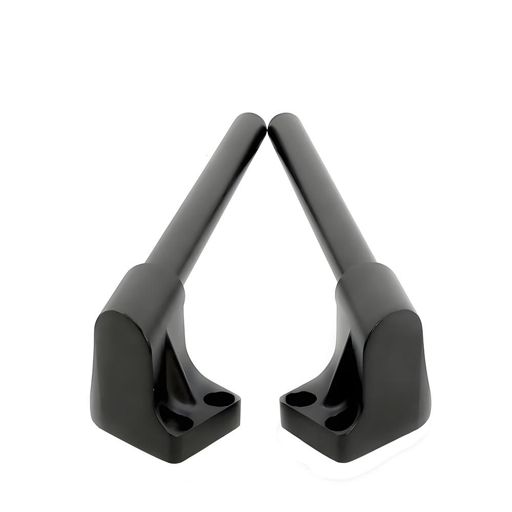 Split Handlebar Handle Bar Poem For KAWASAKI Ninja 300 300R 250 250R EX250 Motorcycle Black Aluminum 2008-2017 2014 2015 2016
