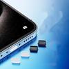 Type C Charging Port Dust Plugs 5/10PCS Soft Silicone Anti-dust Stopper Caps for Smartphone Tablet Laptop Outdoor Travel