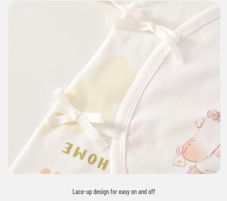 Newborn Long Sleeve Cotton Romper - Spring/Autumn Style for Baby Crawling & Outings