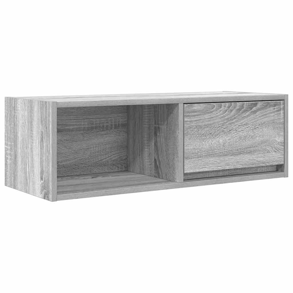 TV Cabinets 2 pcs Grey Sonoma 80 x 31 x 25.5 cm Particleboard