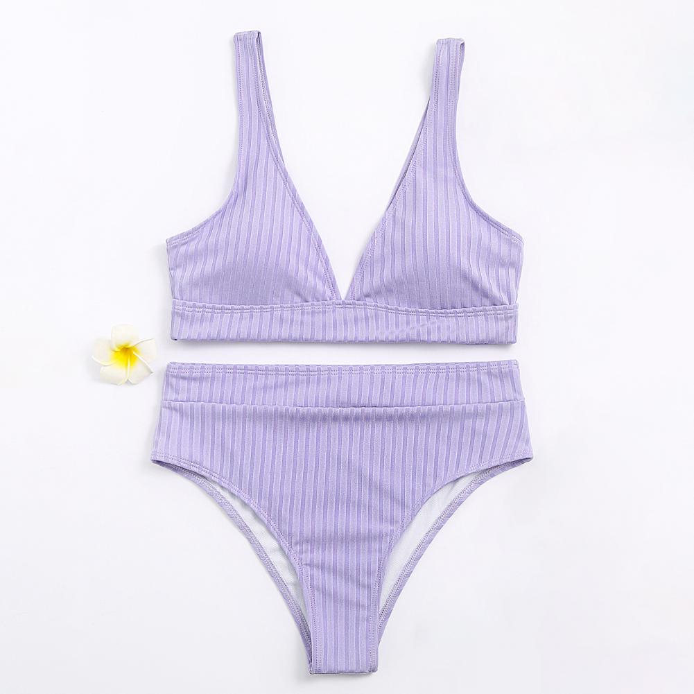 Padded Bikini 2025 Women Sexy Bikini Solid Swimsuit Women Swimwear Push Up Set Brazilian Bathing Suit Summer Beach Wear Swimsuit