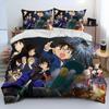 Anime Duvet Cover Detective C-Conan Bedding Set Hot Pillowcase Children Adult Cartoon Sundrop Quilt Covering Set Room Decor Gift