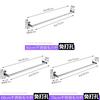 Modern Stainless Steel Towel Rail With Chrome Finish For Bathroom Storage