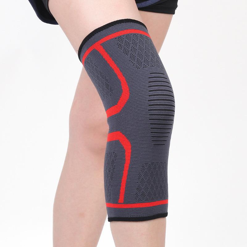 1PC Fitness Running Cycling Knee Support Braces Elastic Nylon Sport Compression Knee Pad Sleeve For Basketball Winter Warm