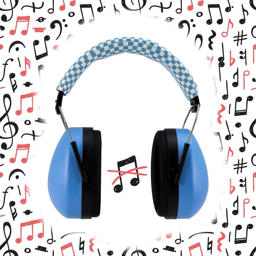 Ochronniki słuchu dla niemowląt i małych dzieci - niebieskie Alecto BV-71BW, Alecto