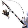 Spinning Rod and Reel Combo  Travel Freshwater Saltwater Fishing Tackle Sea Fishing Kits