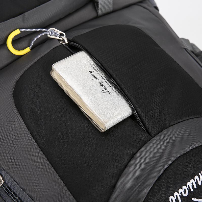 Outdoor Hiking Bag Hiking Men's and Women's 60L Large-capacity Backpack Fashion Leisure Travel Backpack Lightweight Sports Bag