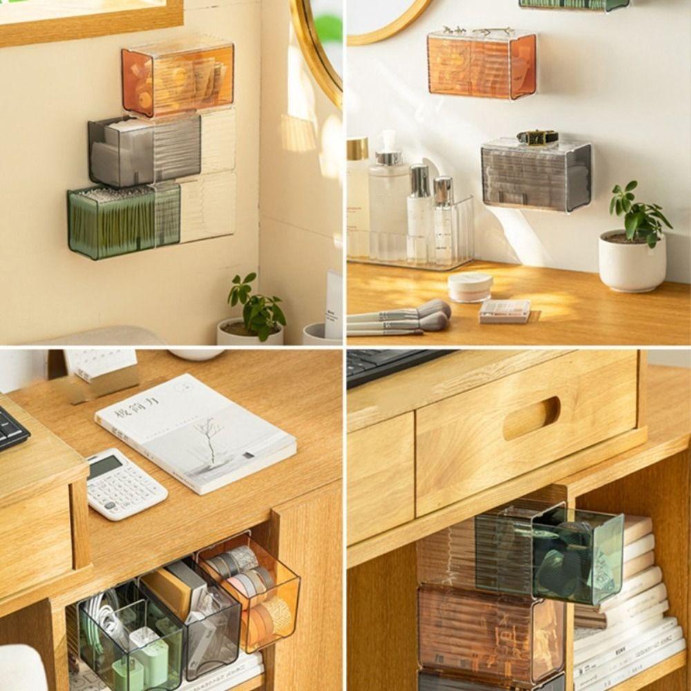 

Пыленепроницаемый диспенсер для ватных дисков, прозрачный чехол для хранения, новый ящик для хранения косметики, ванная комната