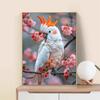 5d DIY Diamond Painting Cross Stitch Parrot Flowers Diamond Embroidery Mosaic Animals Full Round Drill Home Decor