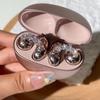 1Pair Butterfly  Decor For Clip On Earbuds Open Ear Accessories Removeable Diy Earphone Decoration