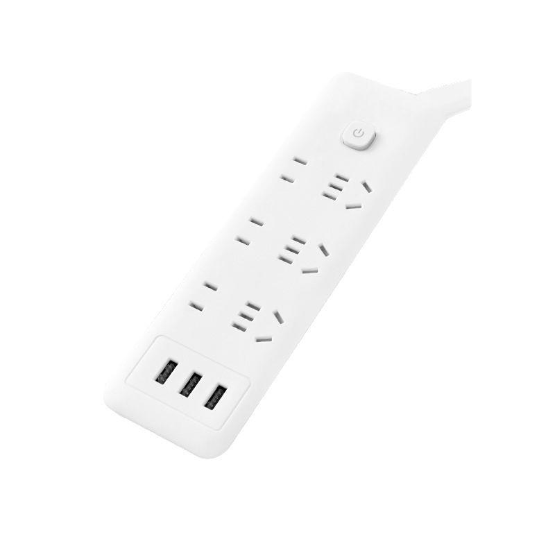 Smart Multi-Function USB Power Strip with Extension Cord