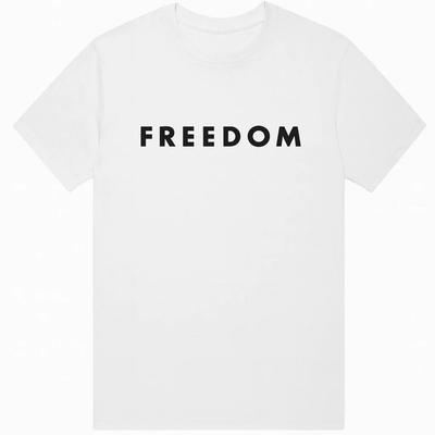Freedom Charlie Kirk T-Shirt Gildan Heavy Cotton Tee – Weiß, Rot, Schwarz HEISSER ARTIKEL Unisex T-Shirt