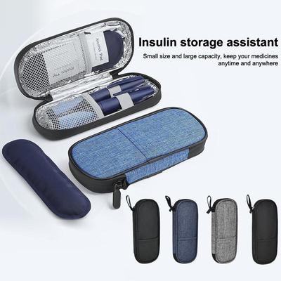 Insulin Cooler Bag Portable Insulated Protector Waterproof Insulin Travel Case Cooler Box Large Capacity Diabete Insulin Ice Bag