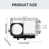 Upgrades Protective Case Plastic & Metal Camera Housing Easy To Carry Waterproof Case Compact Diving Case for Action5
