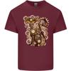 Steampunk Cat Unisexs Light Cotton TShirt