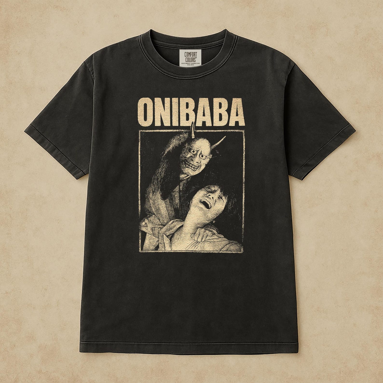 Onibaba Japanese Horror Movie T shirt, Retro Cinema Tee M