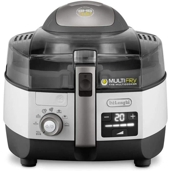 Delonghi FH1396/1 MultiFry Oil-Free Fryer - White/Black
