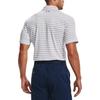 Under Armour Polo Shirts Men's Halo Gray Polo Collar Moderate Straight Fit 1351130-014