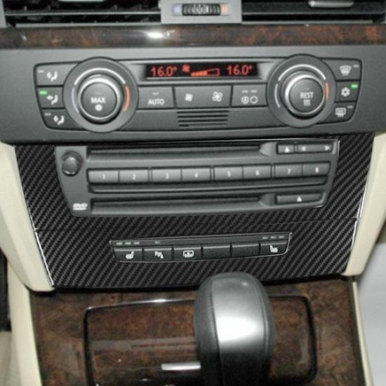 ABS Control CD Panel Frame Cover Trim Fits For BMW 3 Series E90 E92 E93 05-2012