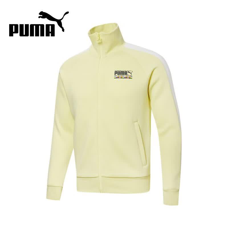 PUMA Men s Autumn Casual Sport Jacket L жёлтый