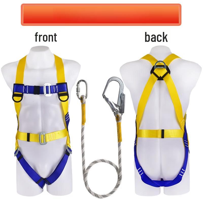 Jiemengzhe Five-Point Safety Harness for High-Altitude Work