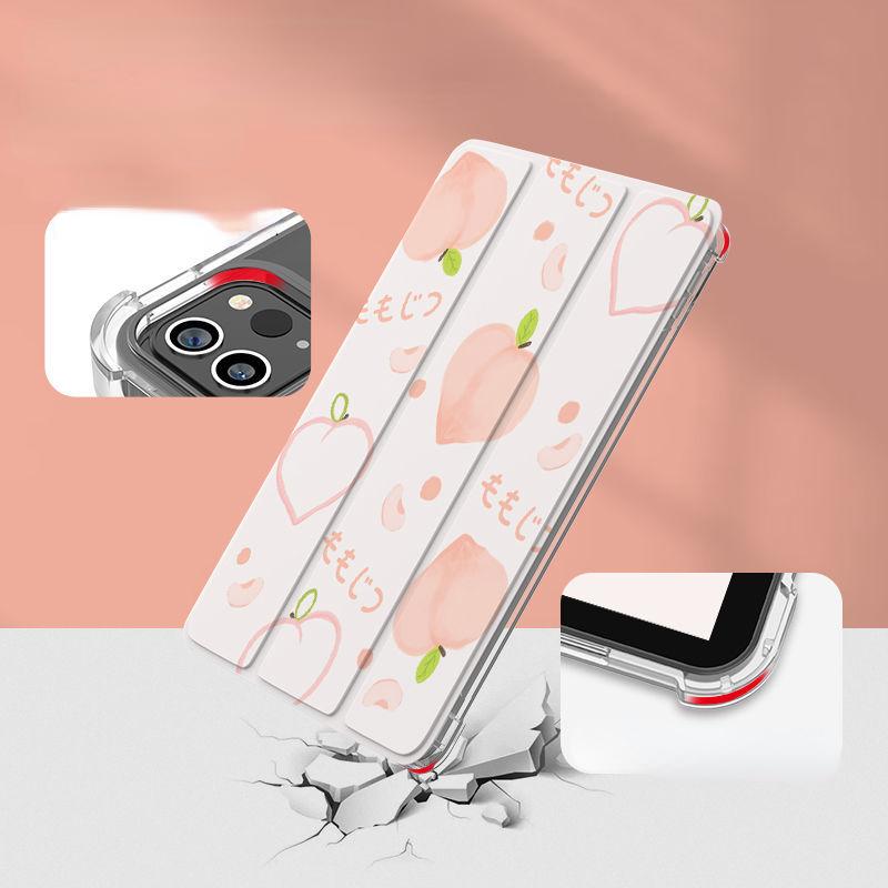 Etui na iPad Air5 Nowy świeży styl kreatywny wzór owocowy etui na iPad dla iPad Air4 2022 10. 10.9 2021 7 8 9. 10.2 Pro11 Pro13 2024 z uchwytem na Apple Pencil