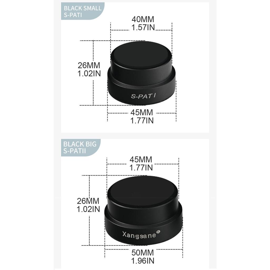 4pcs Solid Aluminum Alloy Shockproof Foot Nails Foot Pad for Amplifier CD Player